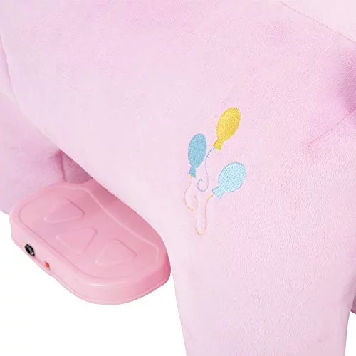 Huffy 19630P 6V My Little Pony Pinkie Pie Plush Quad, Pink - One Size - Cheap Fitting