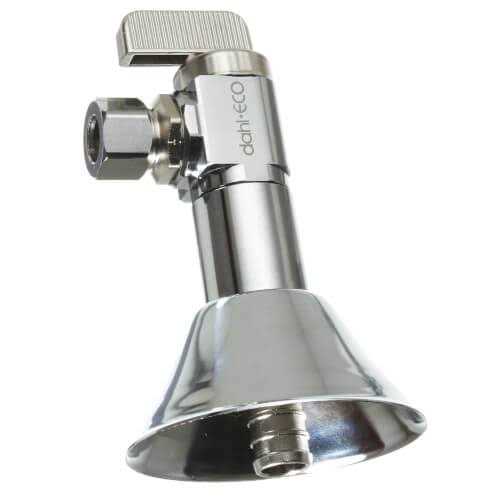 Dahl mini-ball 611-PX3LE-31 Angle Finishing Valve 1/2 x 3/8 in Connection - Cheap Fitting