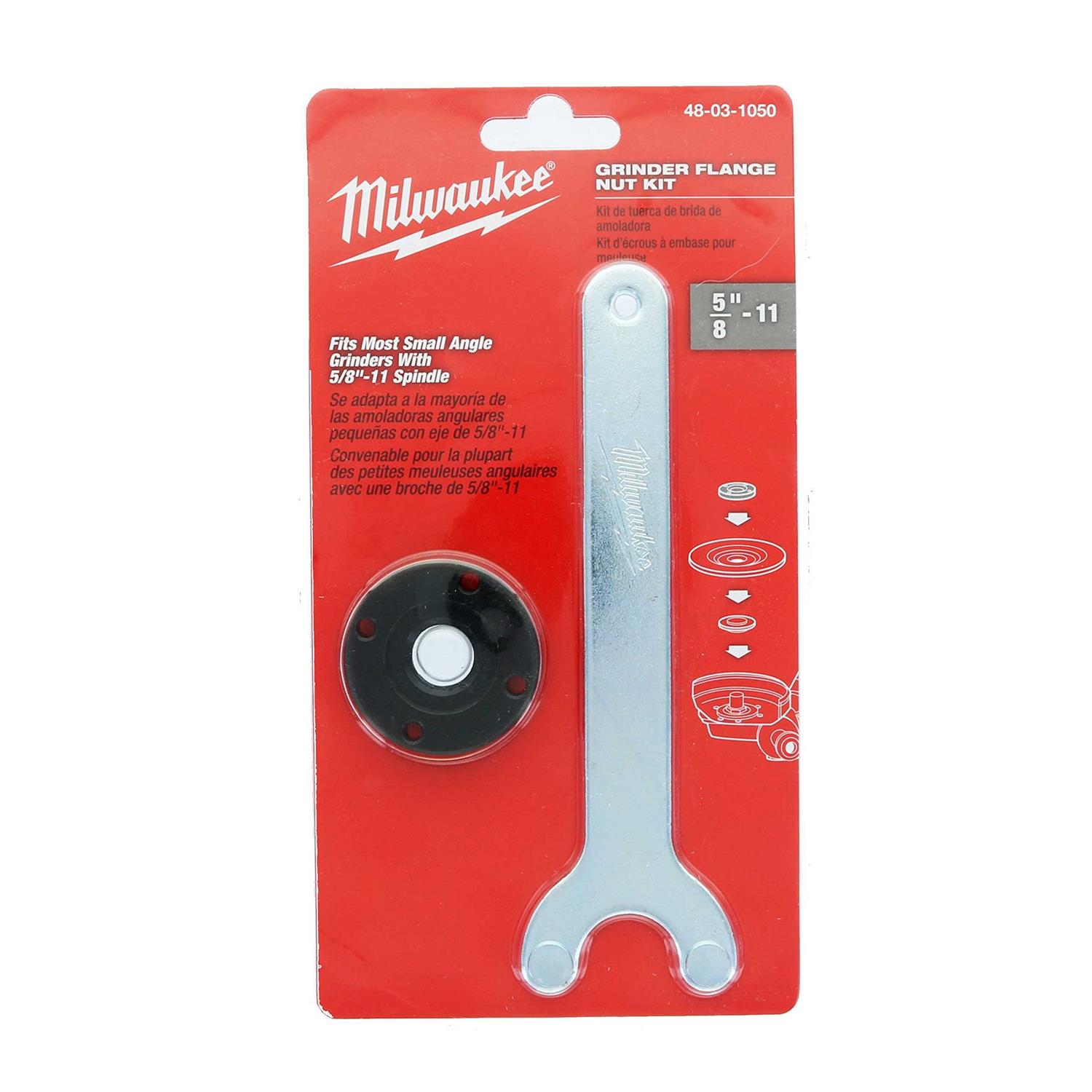Milwaukee 48-03-1050 Grinder Flange Nut Kit - Cheap Fitting
