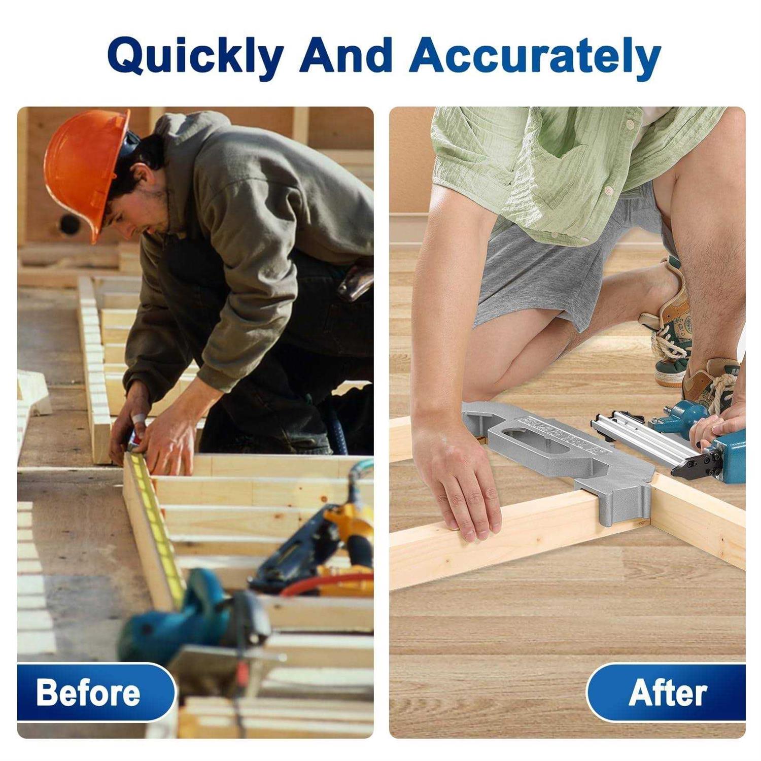 16 Inch Framing Tools Framing Stud Layout Tool 16” On-Center Precision Wall Stud Framing Tool - Cheap Fitting