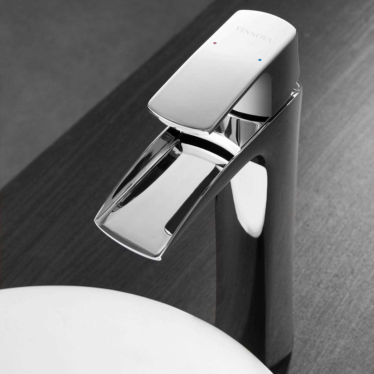 Vinnova Ciara Single-Lever Vessel Bathroom Faucet 108112-BAF-PC - Cheap Fitting