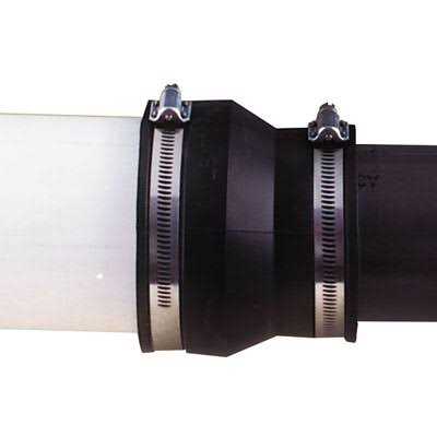 Fernco Flexible Coupling PVC 6 x 5 in Pipe Size 1056-65 - Cheap Fitting