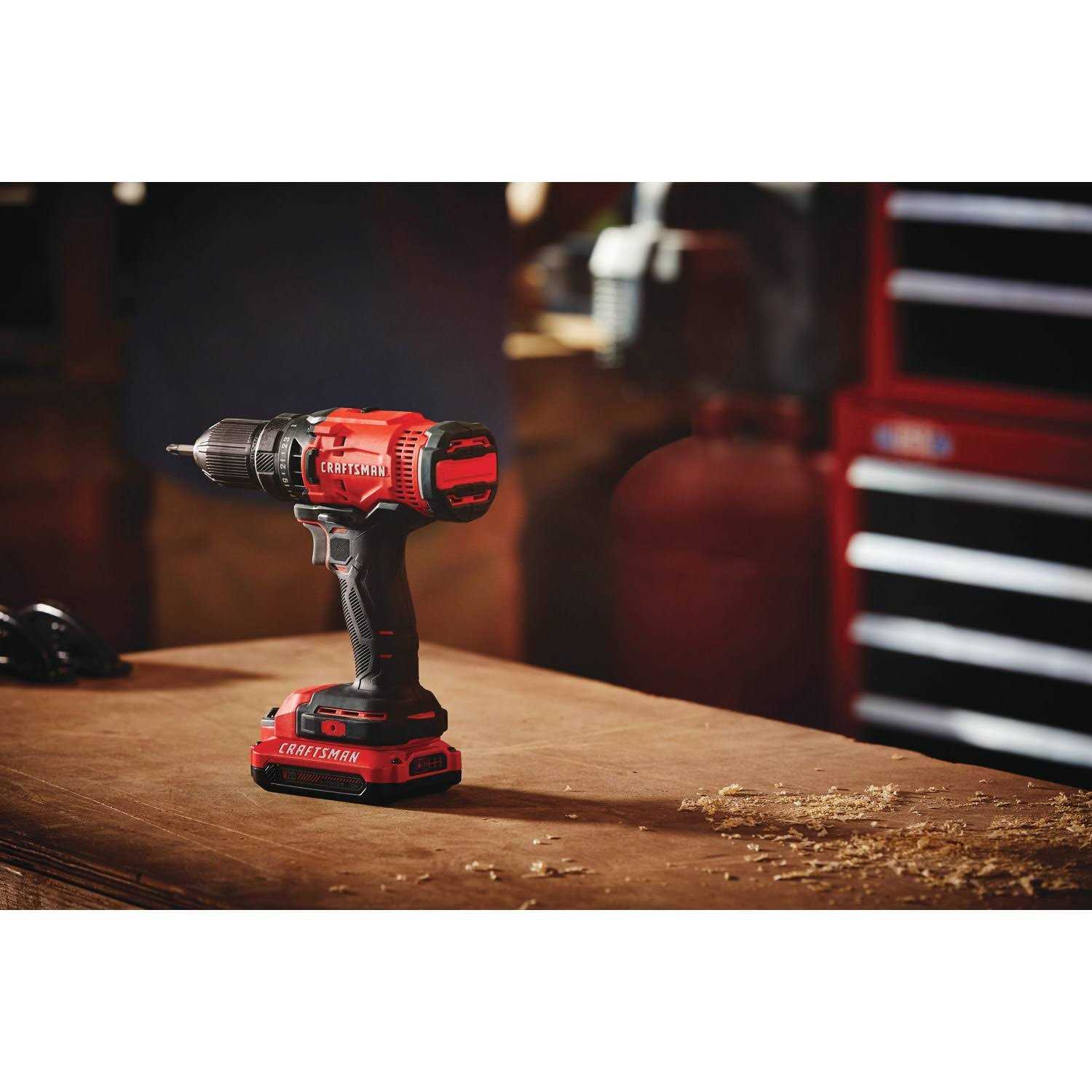 Craftsman V20* Cordless Drill/Driver Kit (CMCD701C2) - Cheap Fitting