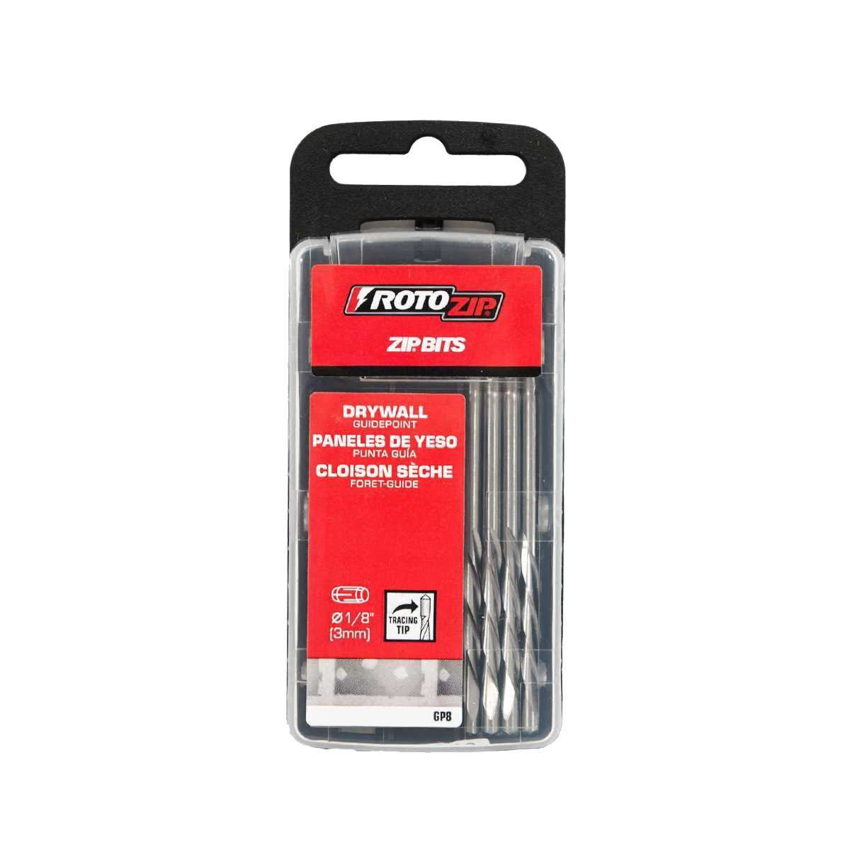 Rotozip Roto-zip 1/8 Guide Point Drywall Router Bits for Cutout Tools - Cheap Fitting