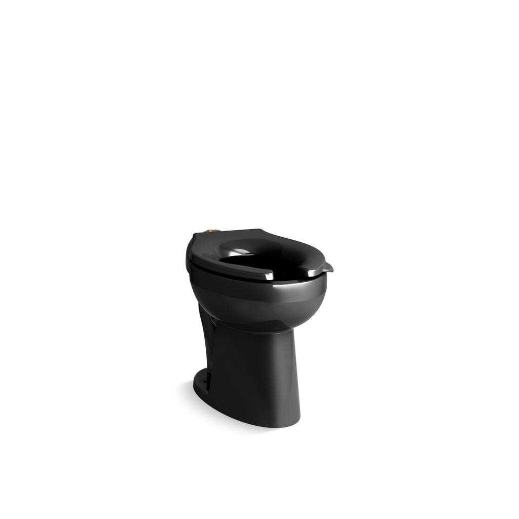 Kohler K-96057-0 Highcliff White Ultra Elongated Toilet Bowl Top Spud - Cheap Fitting