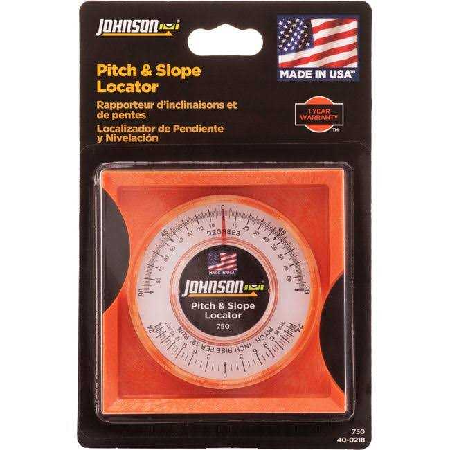 Johnson Level Tool 750 Pitch and Slope Locator - Cheap Fitting