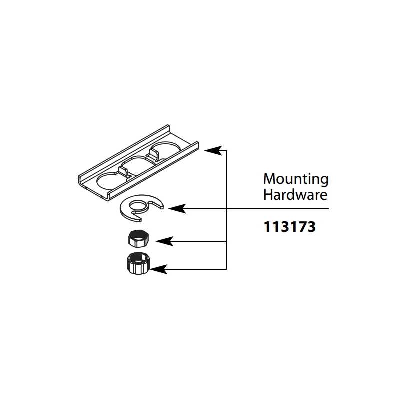Moen Mounting Kit 113173 - Cheap Fitting