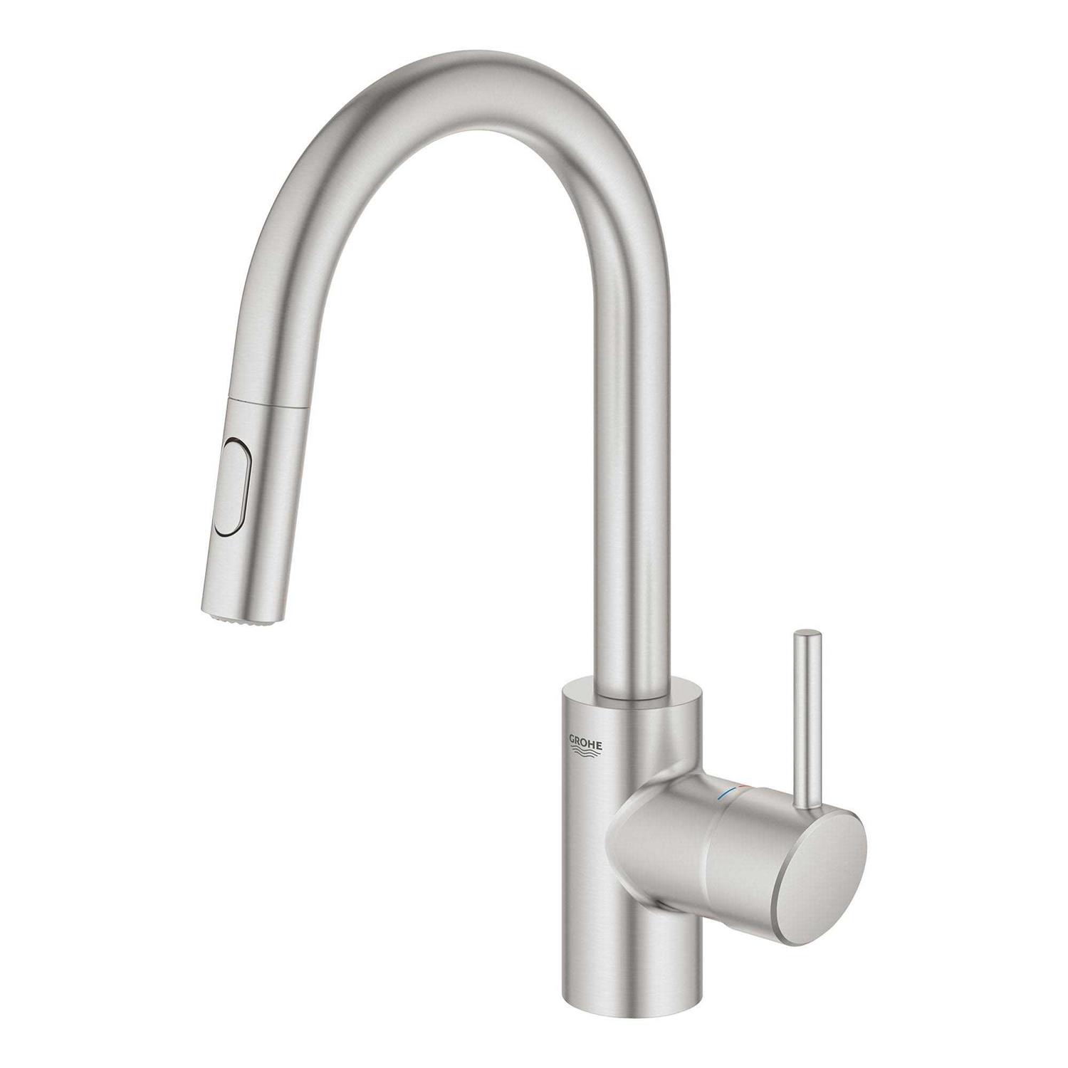 Grohe Concetto Single-Handle Pull Down 1.75 GPM Bar Faucet 31479001 - Cheap Fitting