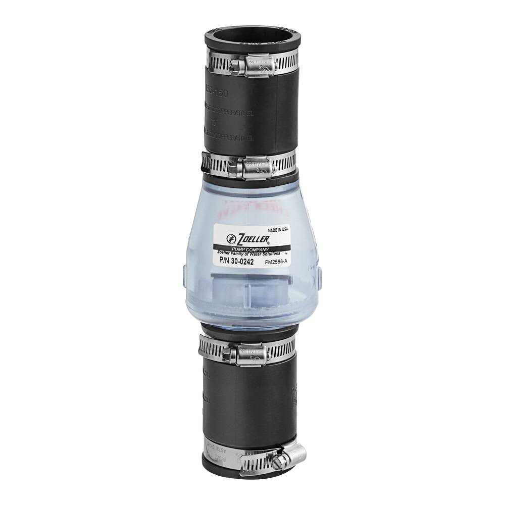 Zoeller 30-0242 PVC Quiet Check Slip Union - Cheap Fitting