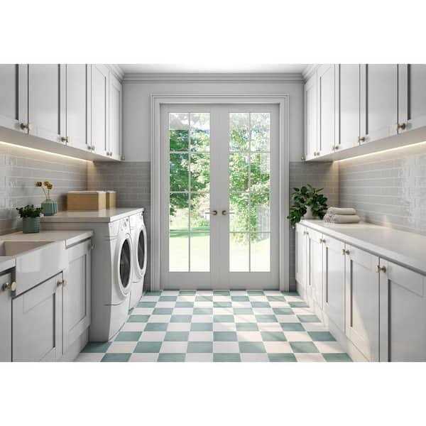 Roca Maiolica Matte 8 in. x 8 in. Matte Ceramic Floor and Wall Tile - Cheap Fitting