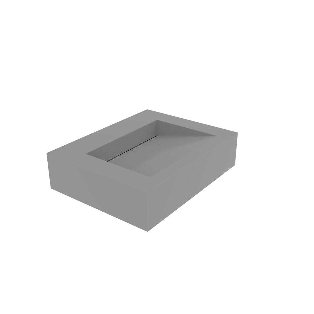 CastelloUSA Pyramid 24 Stone Bathroom Sink CB-GM-2053-24 - Cheap Fitting