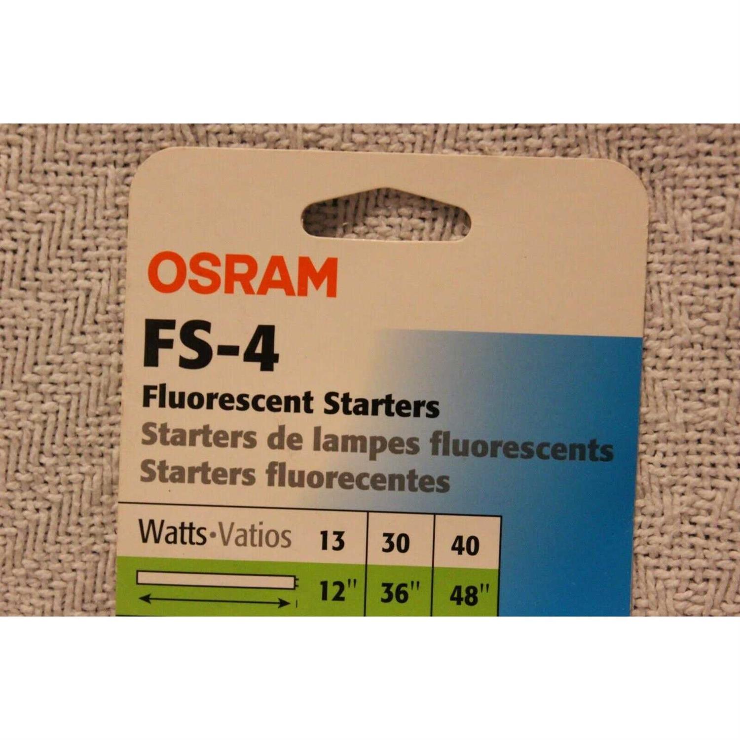 Sylvania Fluorescent Ballast Starter 2-pack 42938 - Cheap Fitting