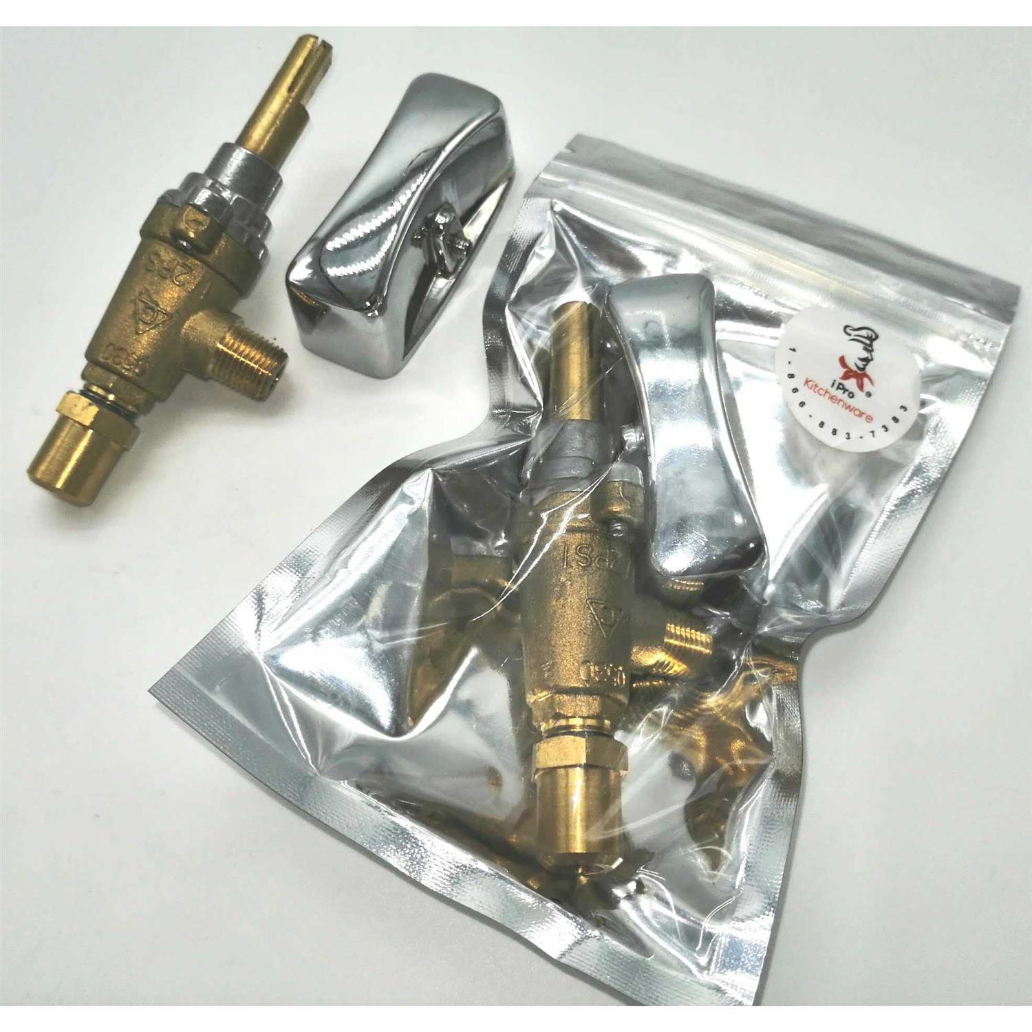 Burner Gas Valve With Knob - Cheap Fitting