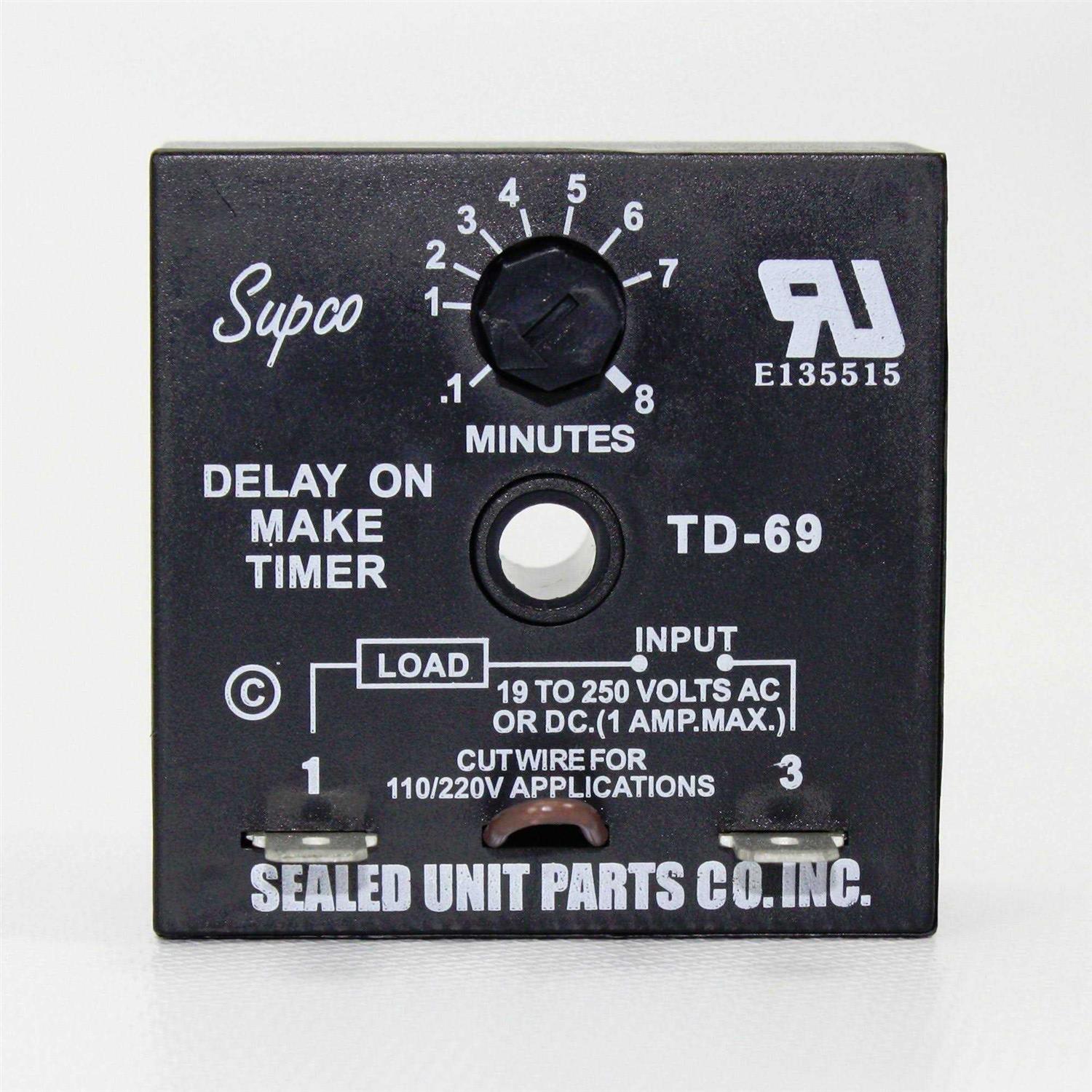 Supco TD69 Time Delay - Cheap Fitting