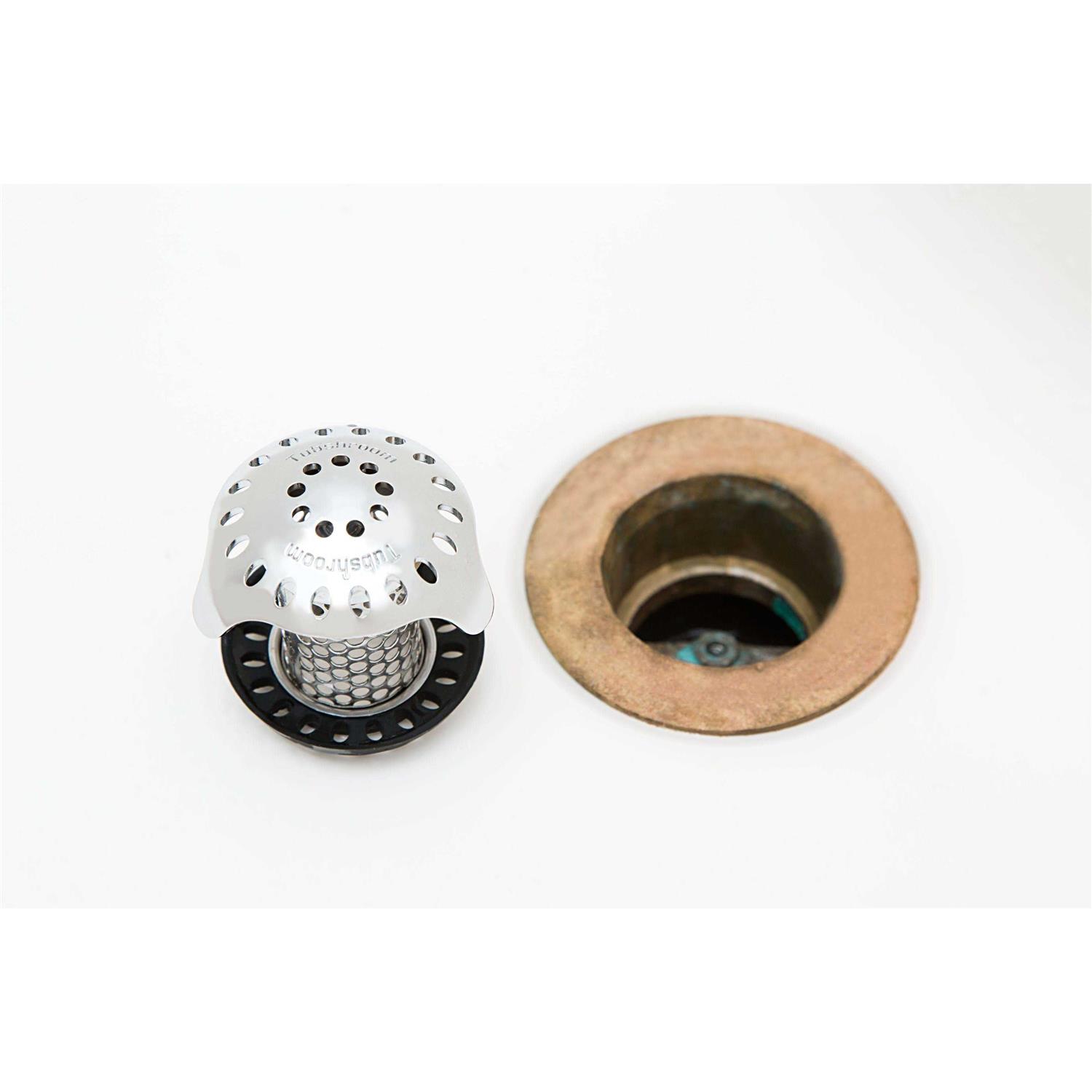 TubShroom Ultra Revolutionary Bath Tub Drain Protector Hair Catcher - Cheap Fitting