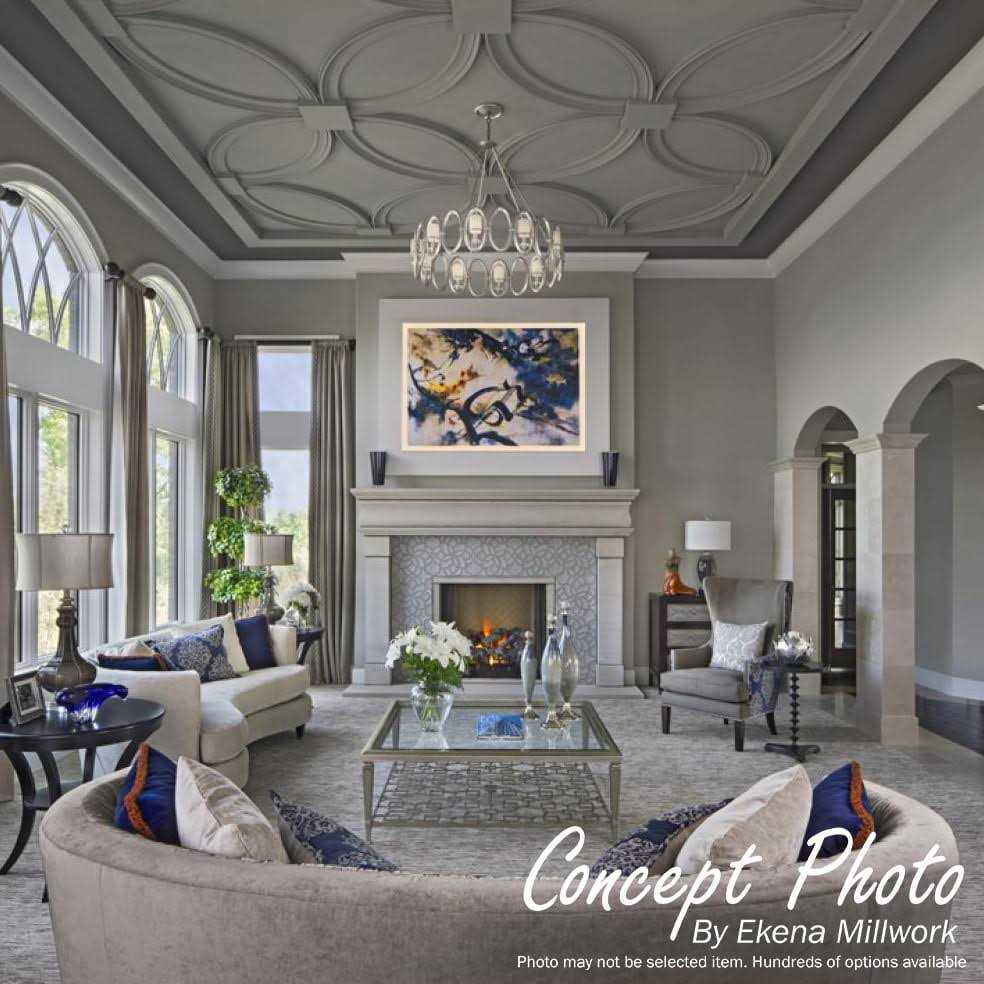 Traditional Ceiling Ring Kit Ekena Millwork CR64TR - Cheap Fitting