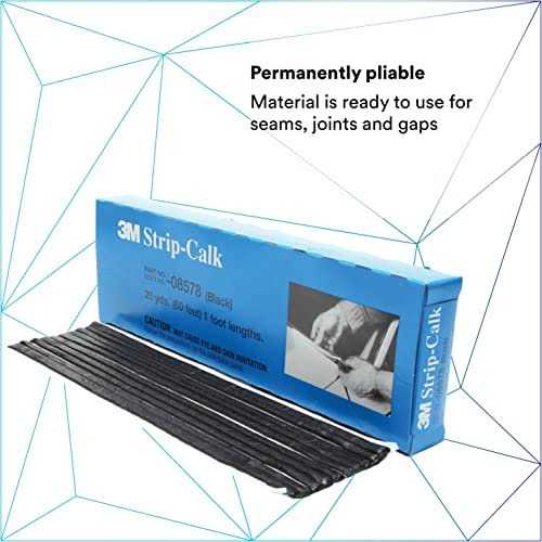 3M 08578 Strip Calk Black - Cheap Fitting