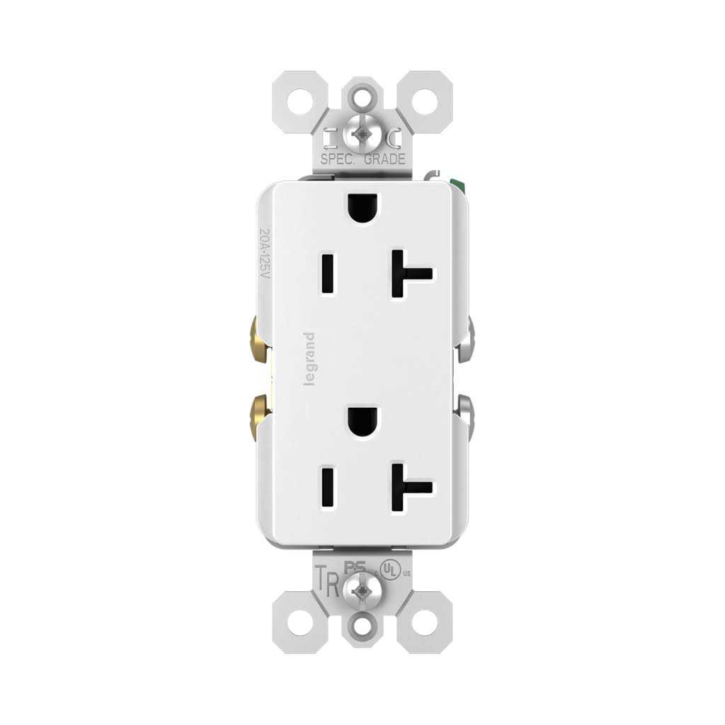 Legrand Radiant Tamper Resistant Outlet TR26352RW - Cheap Fitting