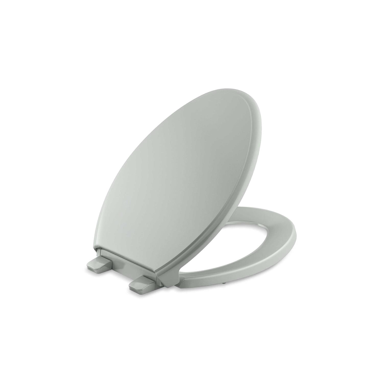 KOHLER Glenbury ReadyLatch Quiet-Close Elongated Toilet Seat - Cheap Fitting