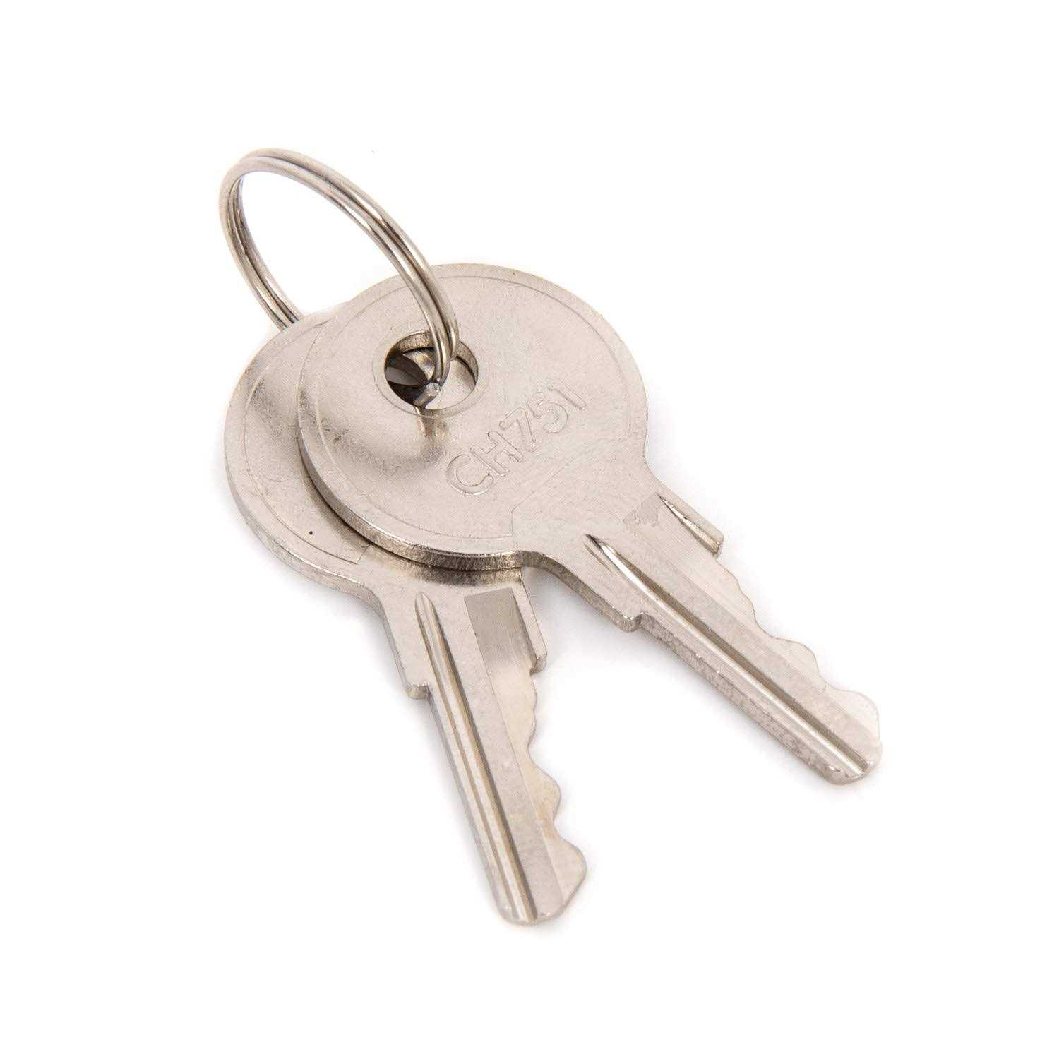 Oswald Supply Universal Replacement Key Set for Locks - Cheap Fitting