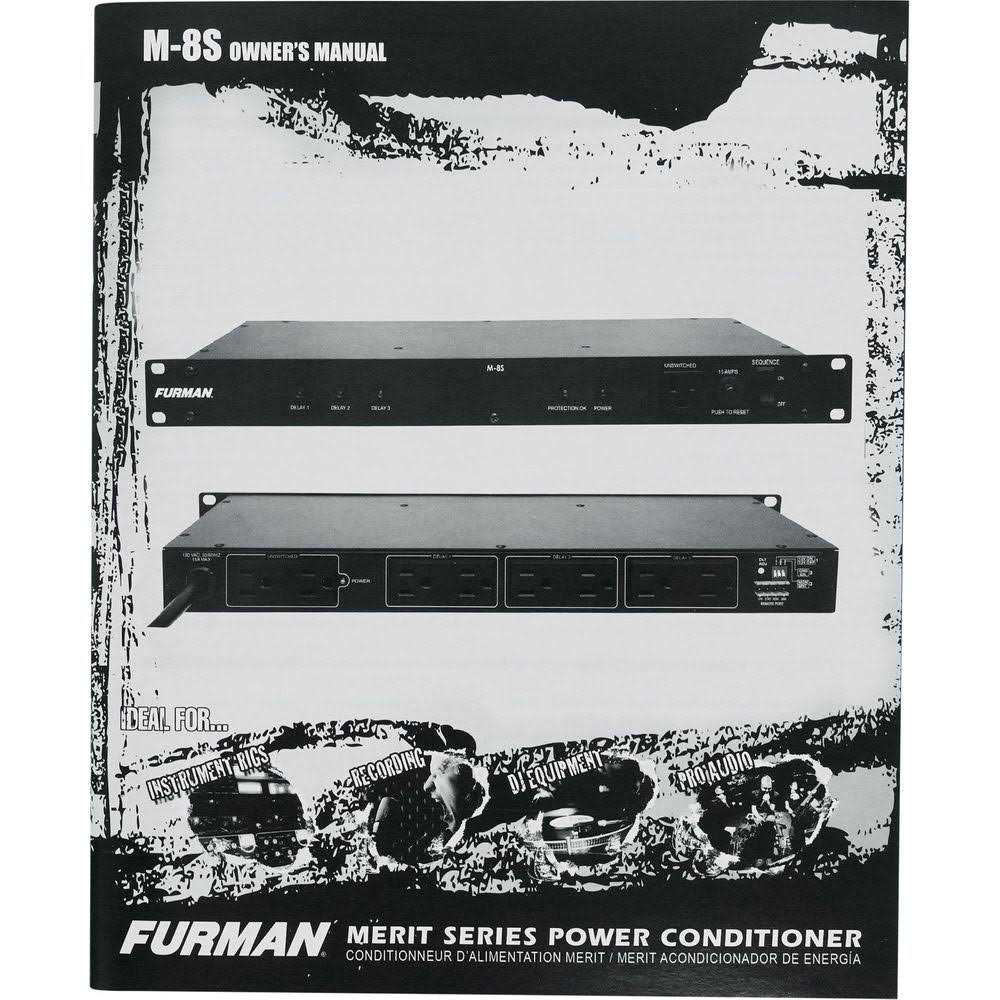 Furman M-8S Power Conditioner / Sequencer - Cheap Fitting