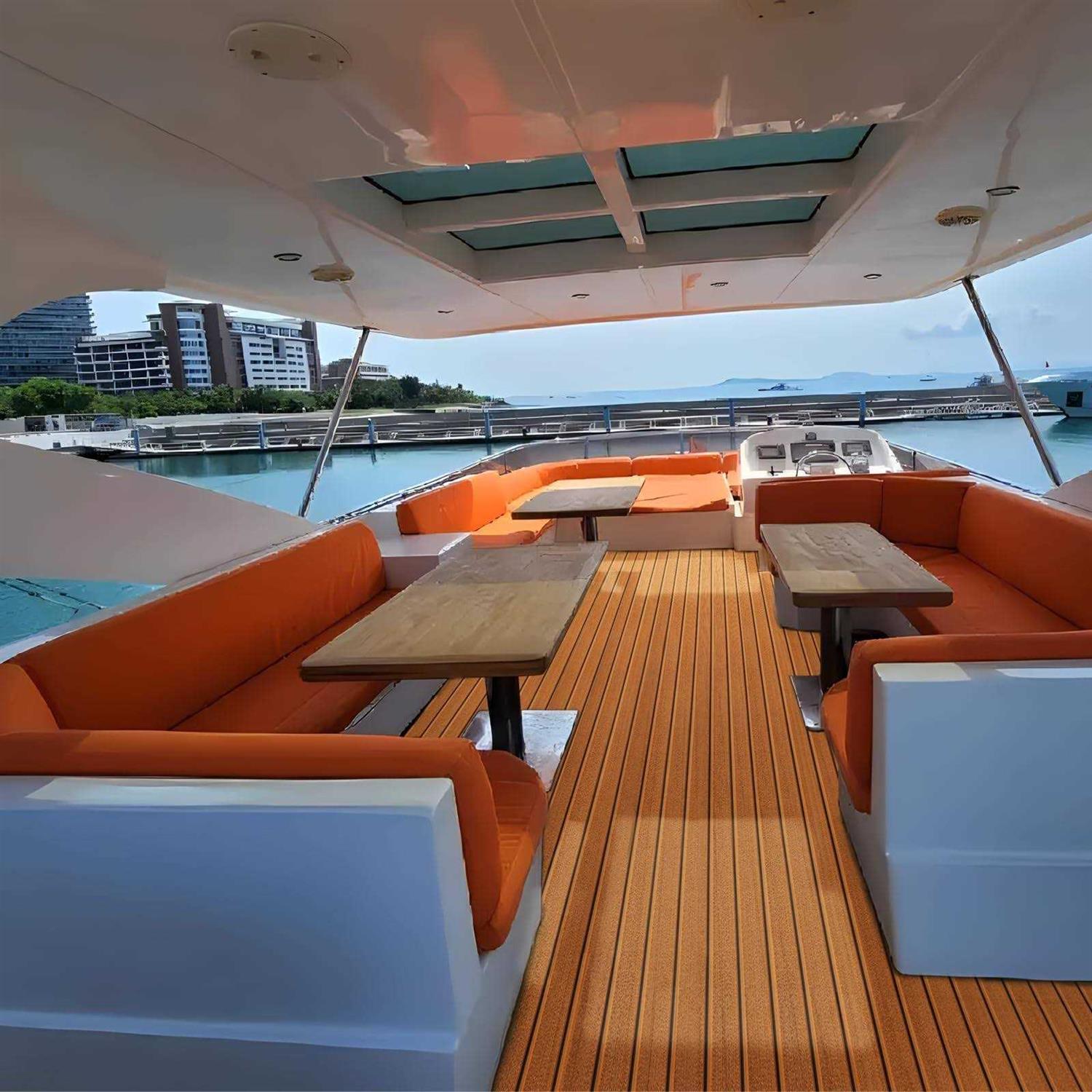 KXKZREN Self-Adhesive EVA Foam Decking Sheet Pad Anti-Skid Faux Teak Synthetic Yacht Marine Boat Flooring Mat Accessories - Cheap Fitting