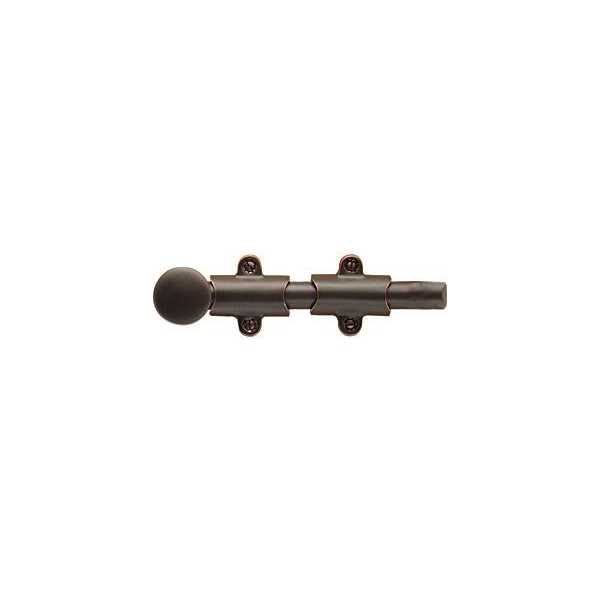 Emtek 8512US7 12 Solid Brass Surface Bolt with Strikes and Screws - Cheap Fitting