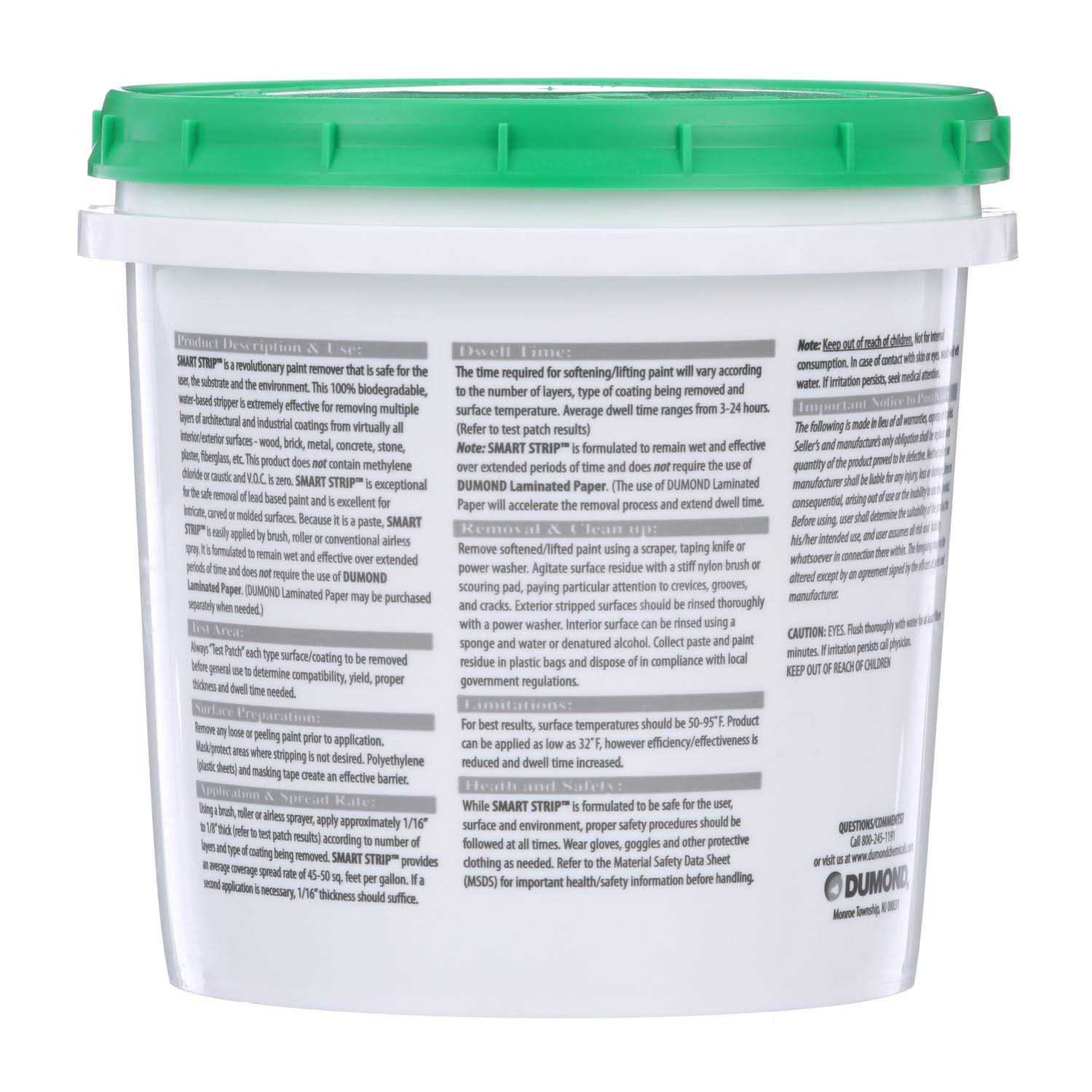 Dumond 3332 Smart Strip Paint Remover - Cheap Fitting