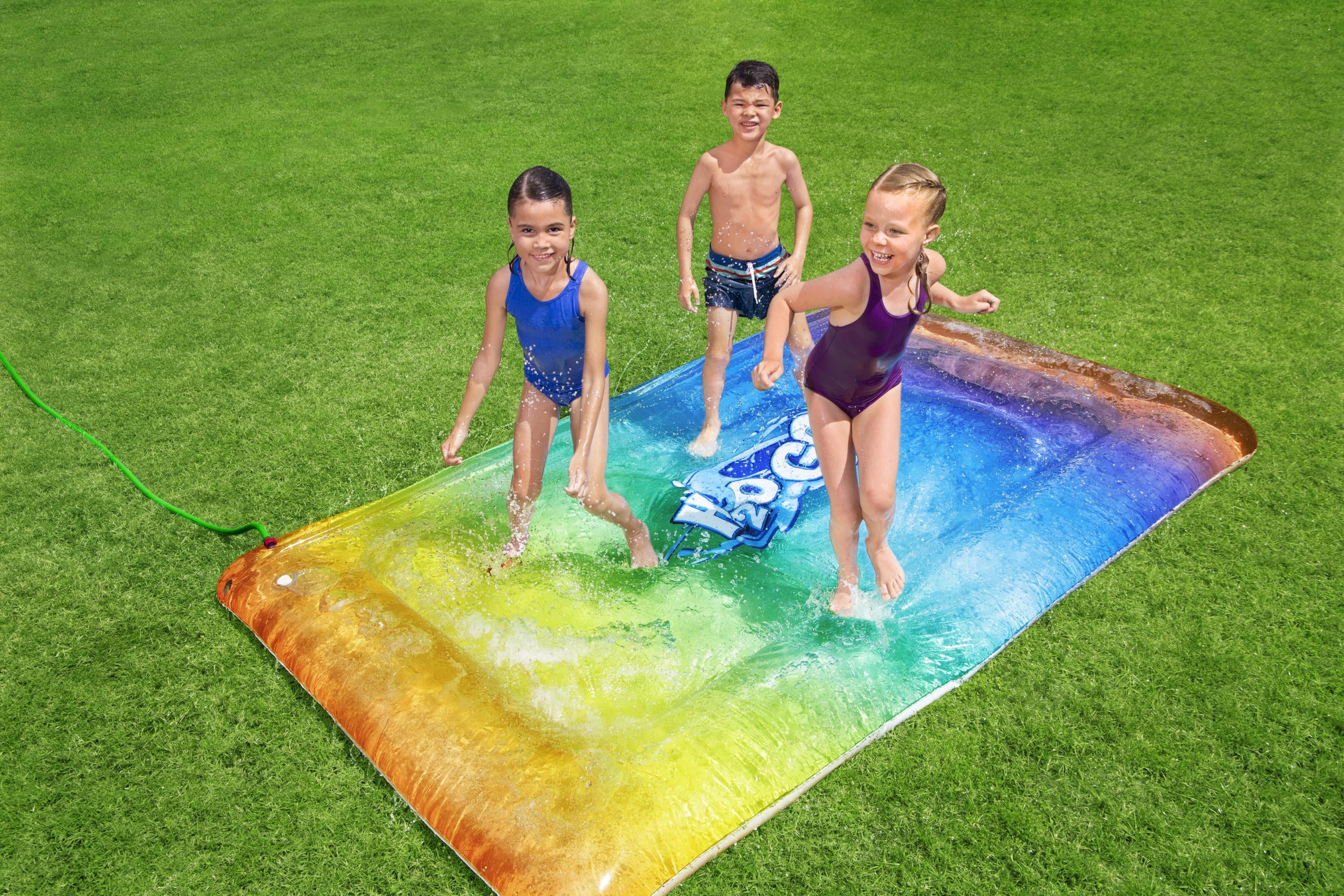 H2OGO! Color Splash Blobz Water-Filled Splash Pad 9'2” - Cheap Fitting