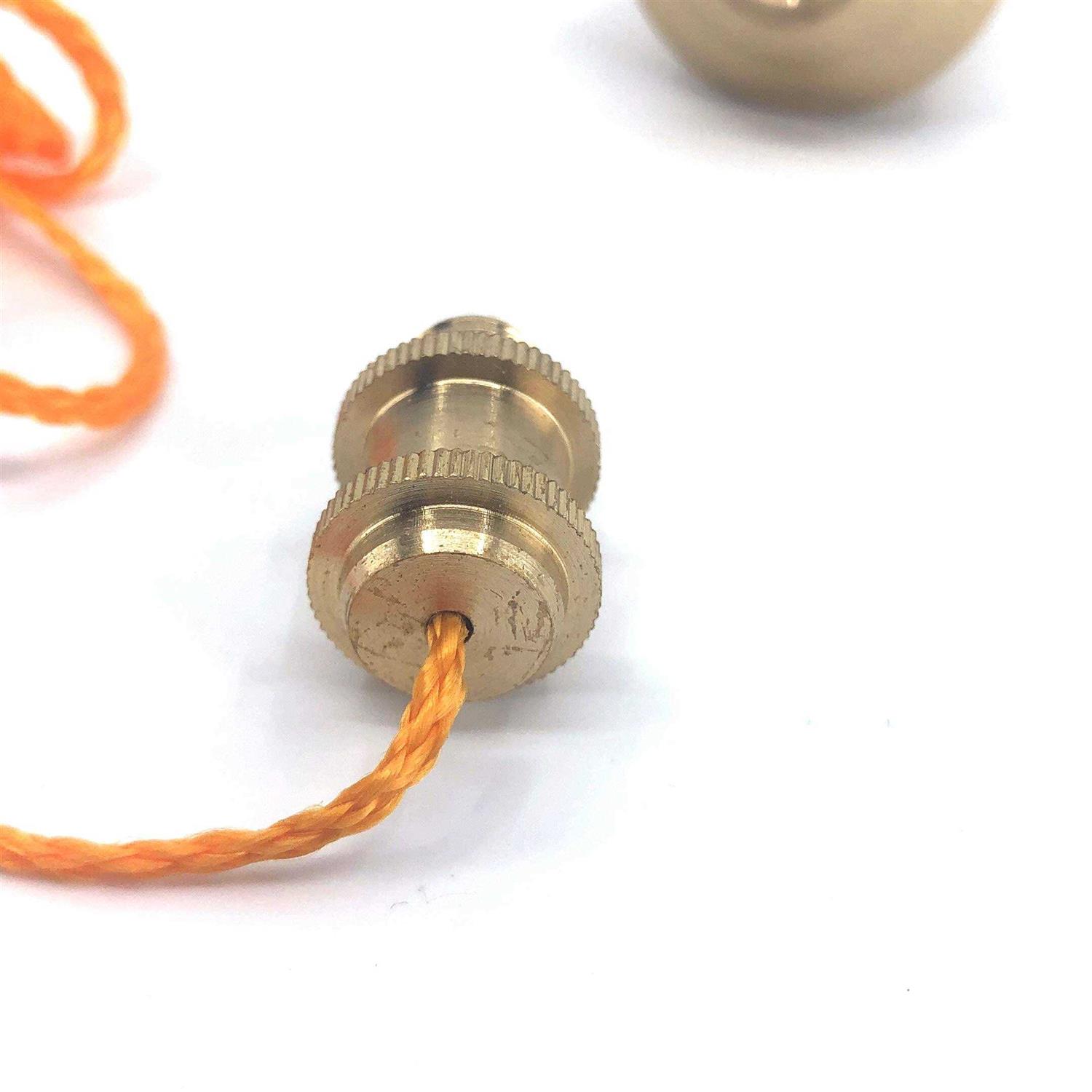 Swanson Tool Co PB008B 8 Ounce Brass Plumb Bob with String - Cheap Fitting