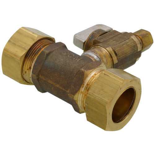 Sioux Chief Add-A-Line 7/8 Brass Compression Ball Valve - Cheap Fitting