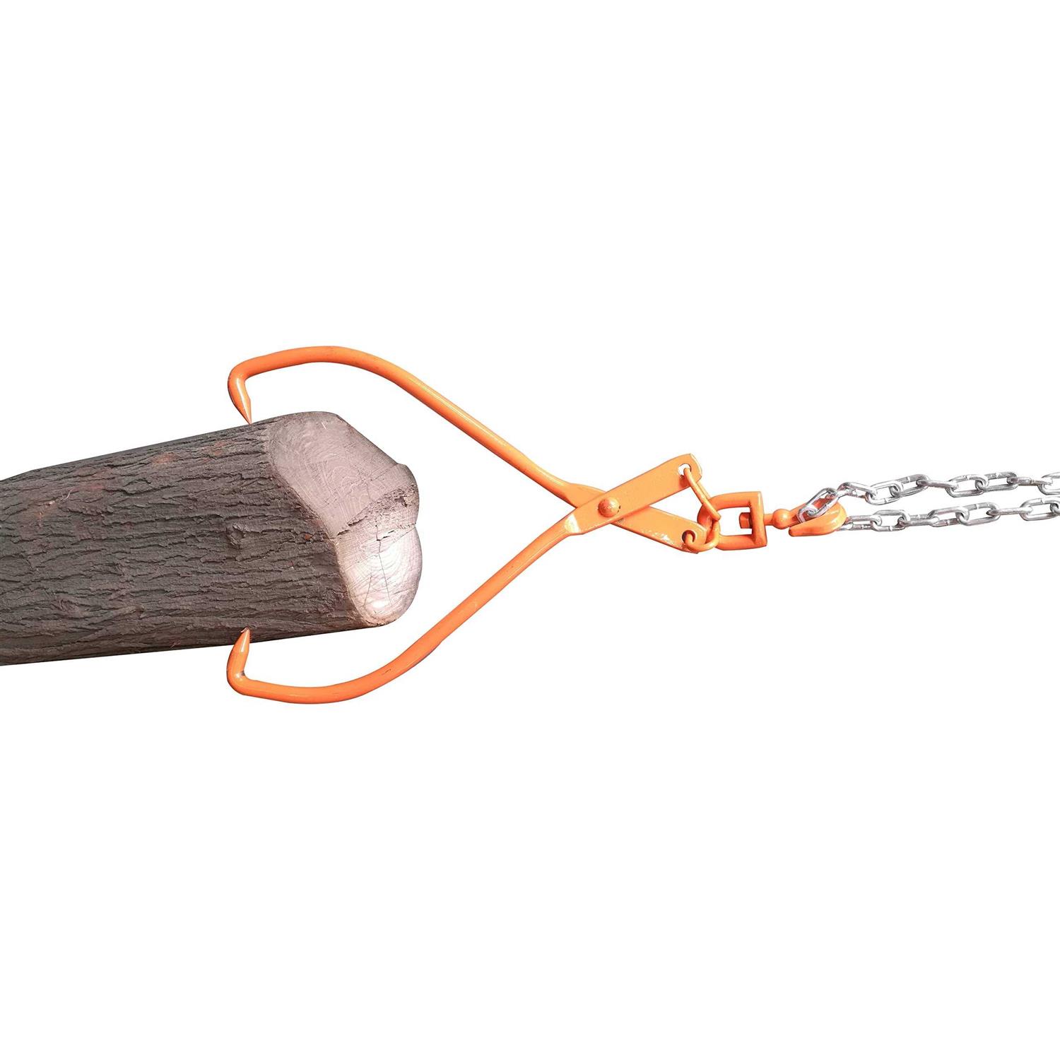 Oaolowf Skidding Tongs Log Lifting/swivel Dragging Steel Tongs Log Lifting - Cheap Fitting