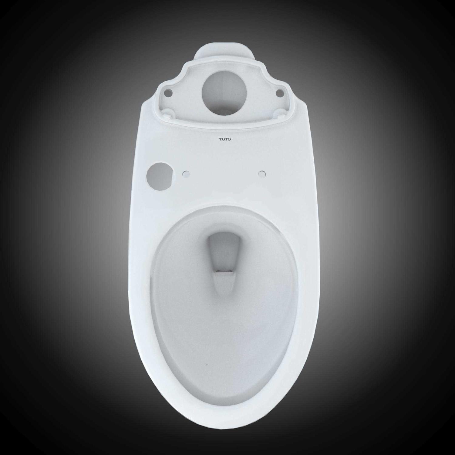 TOTO Drake Elongated Tornado Flush Toilet Bowl C776CEGT40#01 - Cheap Fitting
