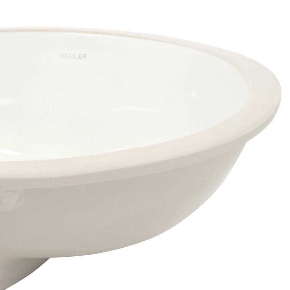 Kohler Caxton 19-1/4 Oval Undermount Bathroom Sink - Cheap Fitting