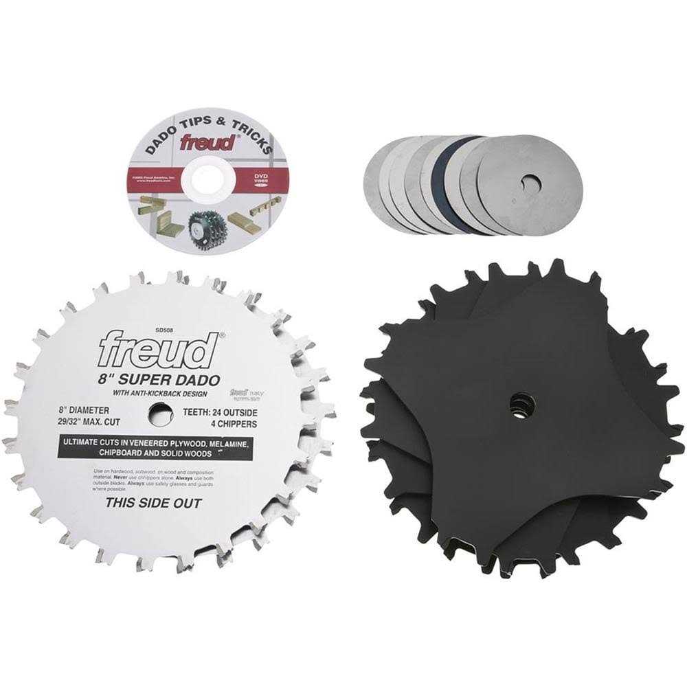 Freud SD508 8 Super Dado Sets - Cheap Fitting