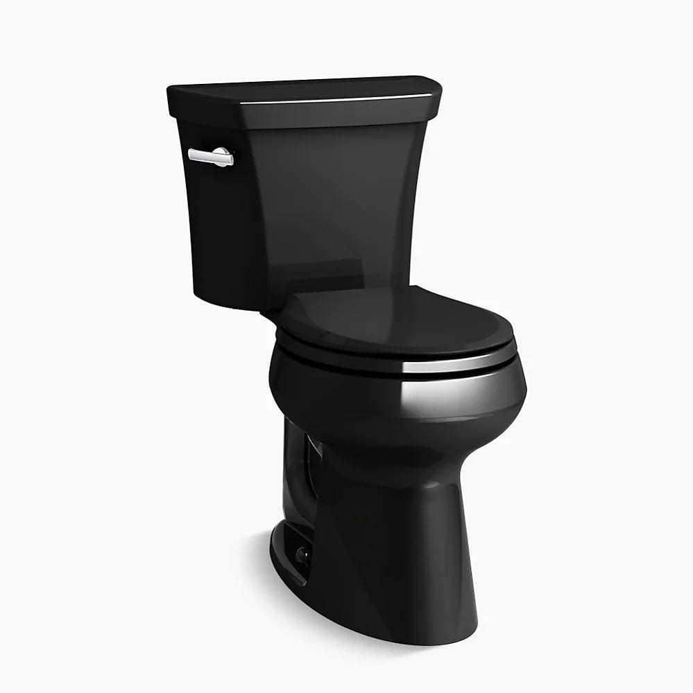 Kohler Highline Comfort Height Two-piece Round-Front 1.28 gpf Toilet - Cheap Fitting
