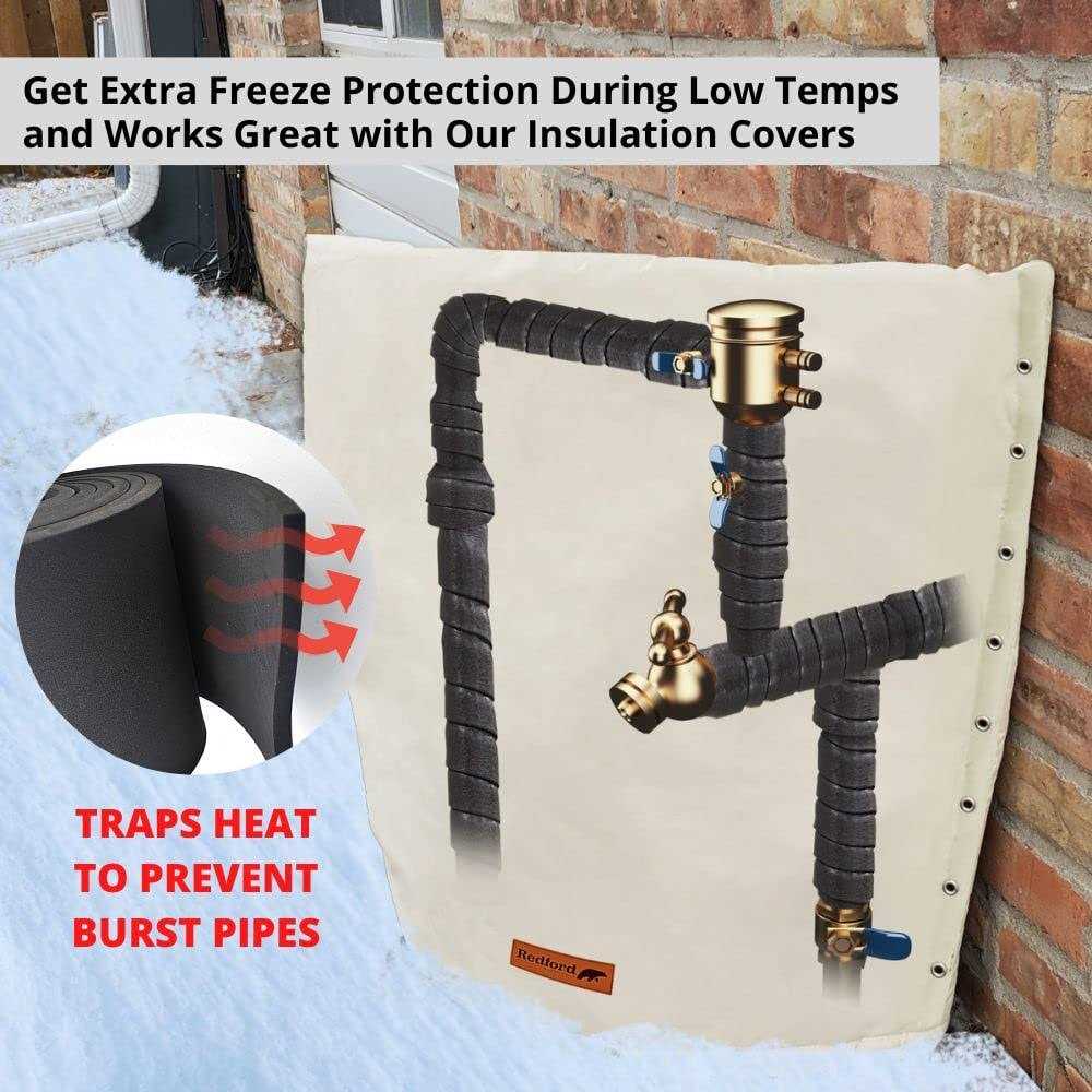 Redford Supply Co. Pipe Insulation Tape Weather Resistant Water Pipe Wrap Tape - Cheap Fitting