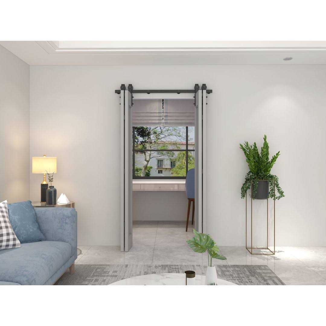 Standard Double Barn Door Hardware Kit Calhome - Cheap Fitting