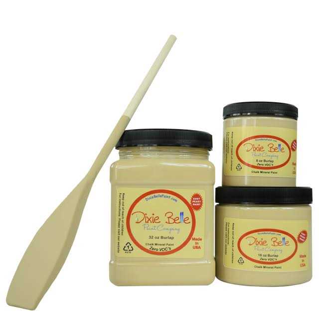 Dixie Belle Paint Company Caviar Chalk Mineral Paint - Cheap Fitting