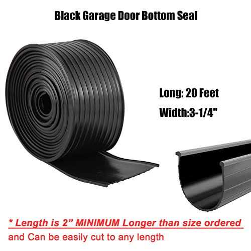 Kscjdg Replacement Wayne Dalton Garage Door Bottom Weather Seal 154448 for Weather Stripping Fit - Cheap Fitting