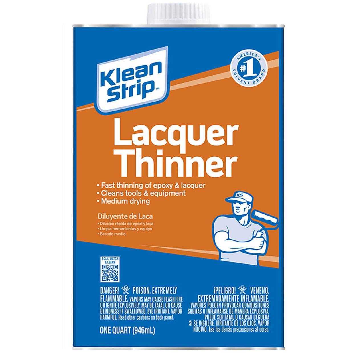 Klean Strip Lacquer Thinner - Cheap Fitting