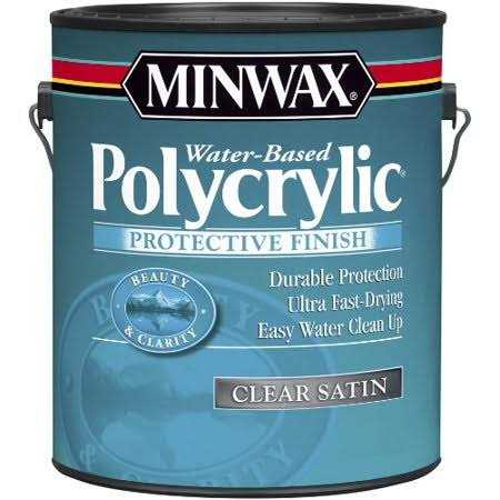 Minwax Clear Polycrylic Protective Finish - Cheap Fitting