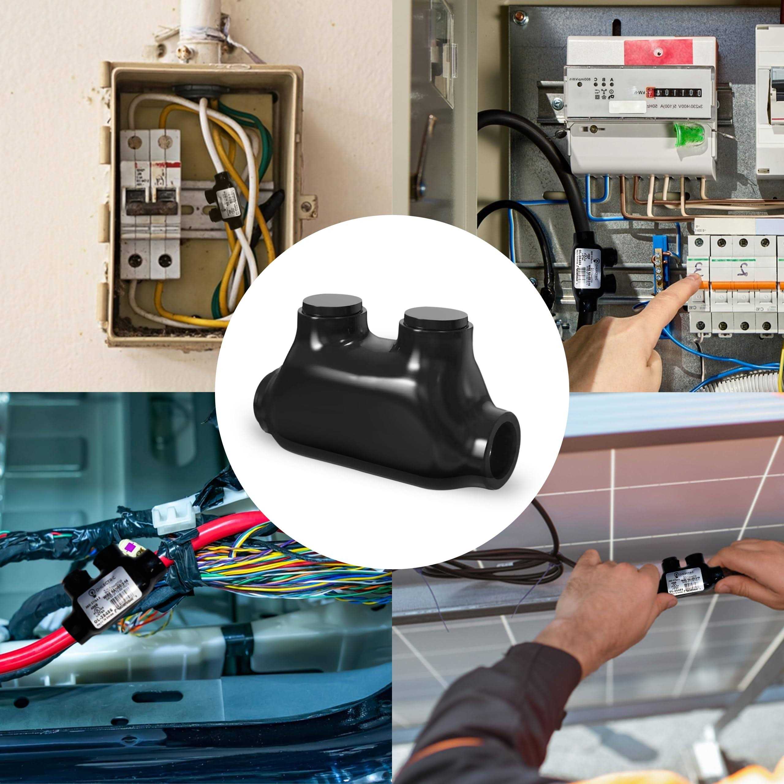 Ohlectric In-Line Splice Insulated 2 Set Screws - Cheap Fitting