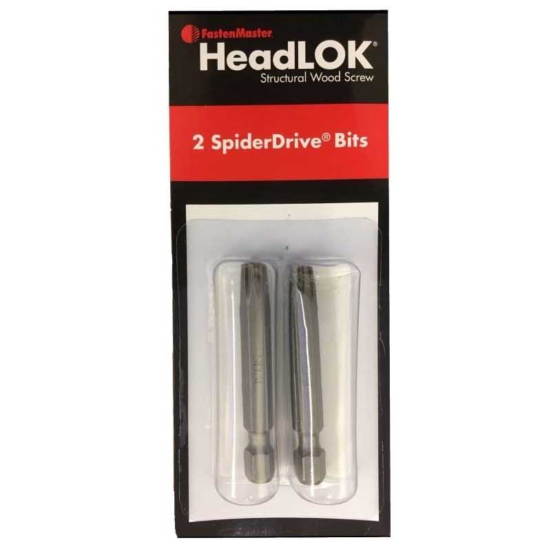 FastenMaster FMSPIDER3-2PK Headlok Spider Driver Bit - Cheap Fitting