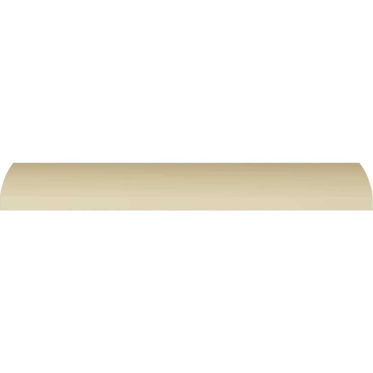 Ekena Millwork MLD02X02X03TR Traditional Smooth Crown Moulding - Cheap Fitting