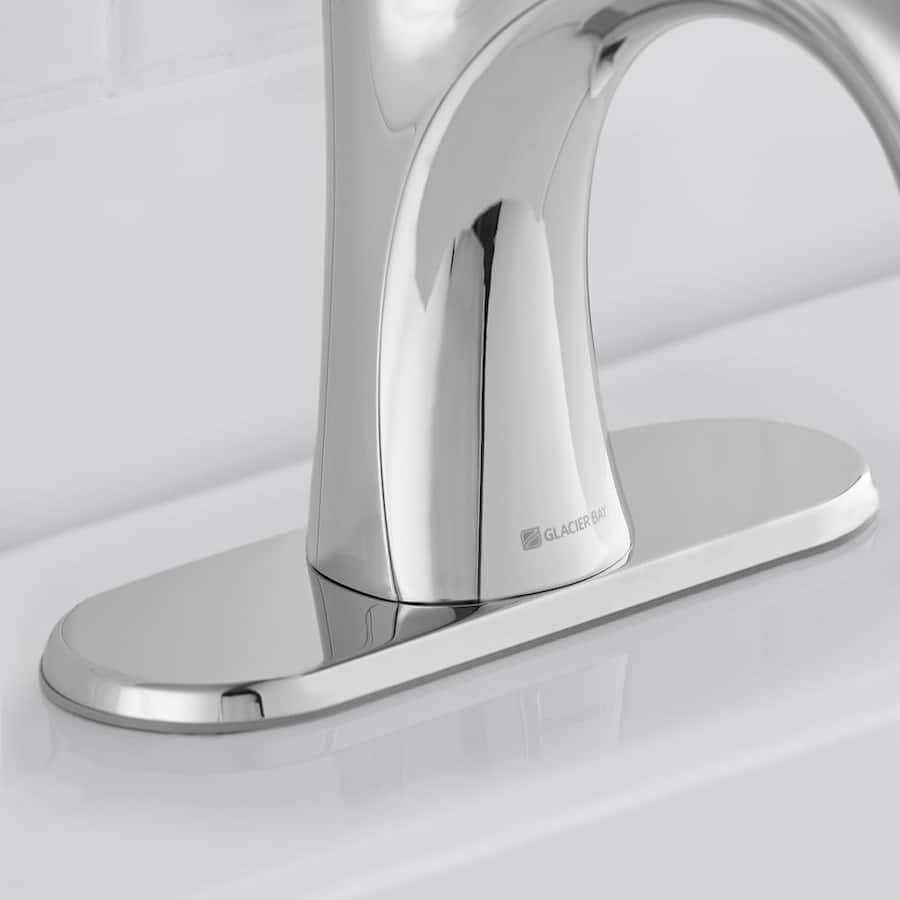 Glacier Bay Arnette Single Handle Single Hole Bathroom Faucet - Cheap Fitting