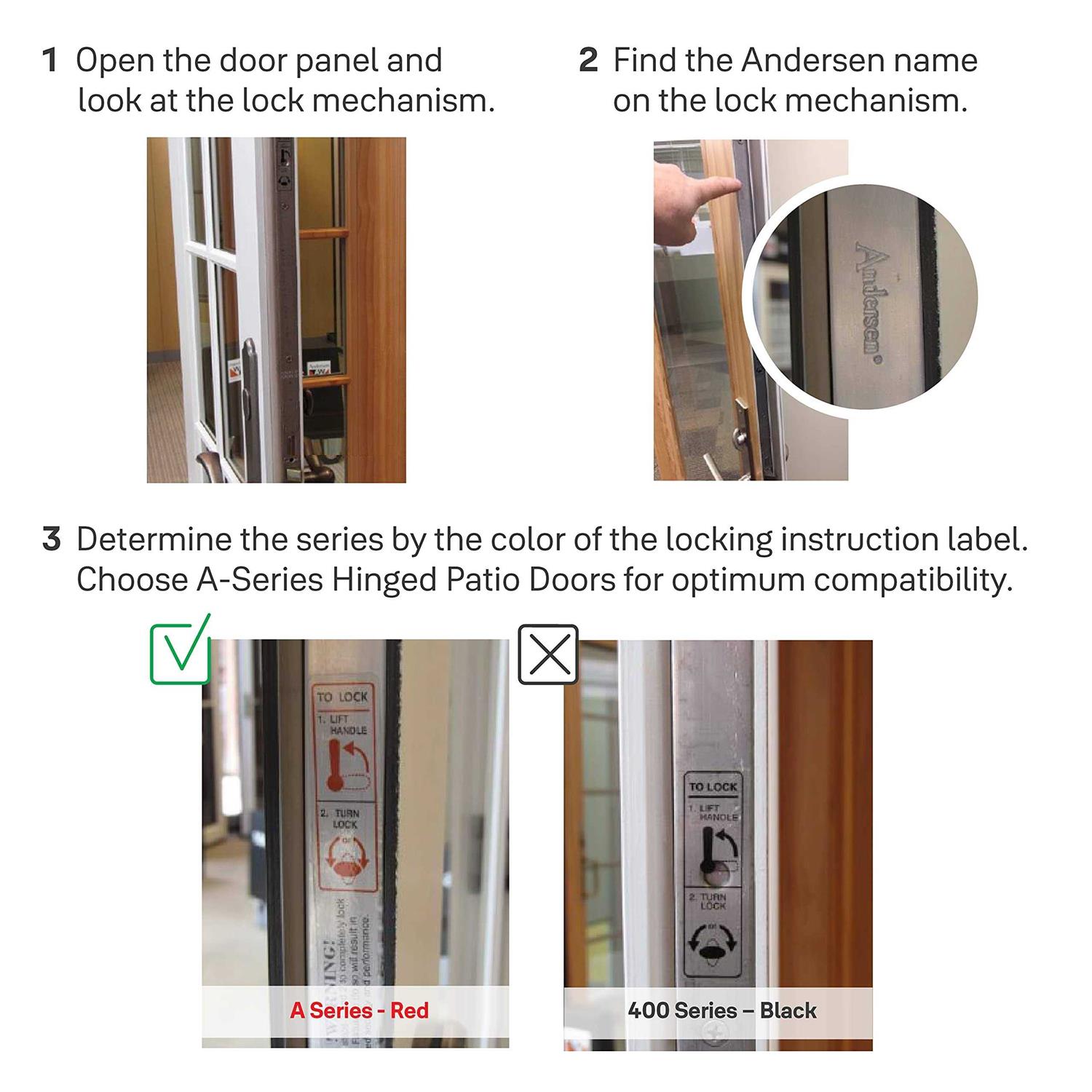 Yale Assure Lock for Andersen Patio Doors - Cheap Fitting