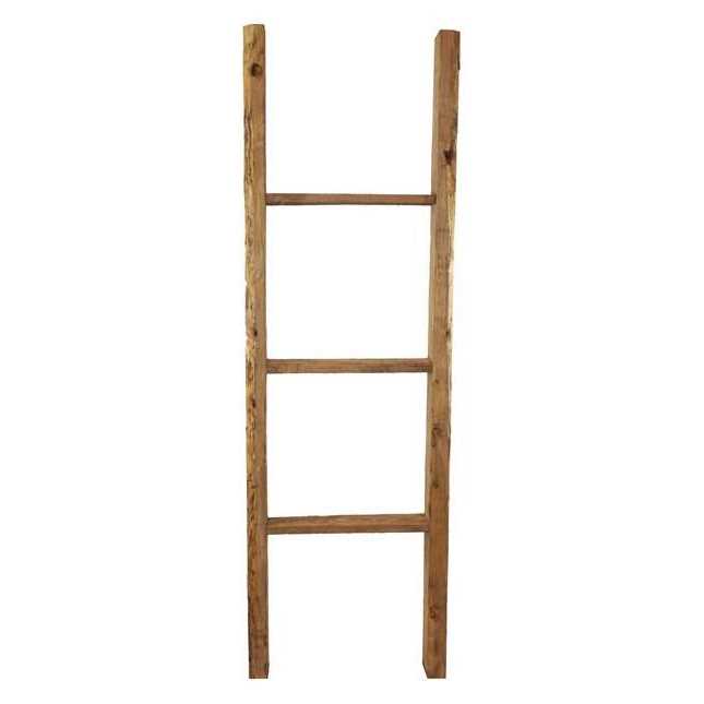 Ekena Millwork 15 inchw x inchh x 3 1/2 inchd Vintage Farmhouse Rung Ladder - Cheap Fitting