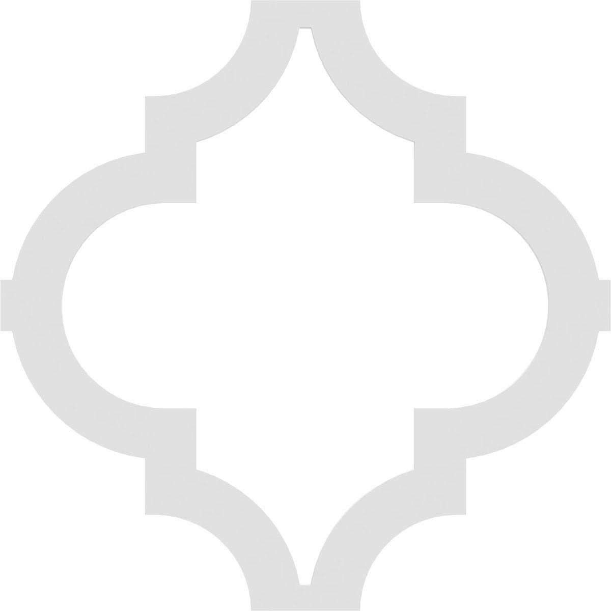 Marrakesh Decorative Fretwork Wall Panels in Architectural Grade PVC - Cheap Fitting