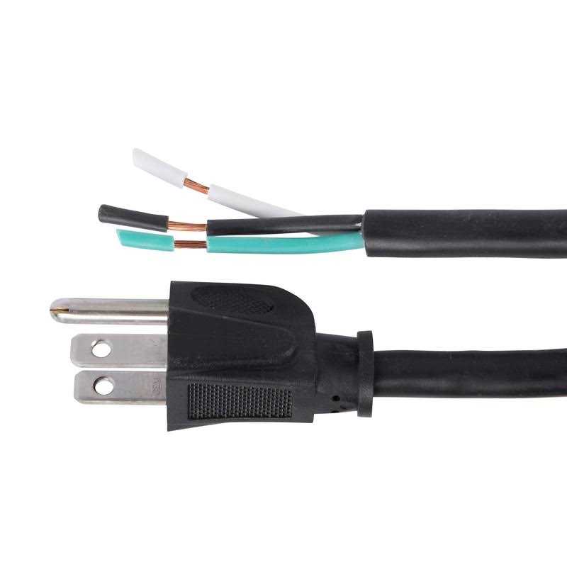 Bergen Industries 9 ft. 14/3 SJTW 3-Wire Appliance/Power Tool Cord PS915143 - Cheap Fitting